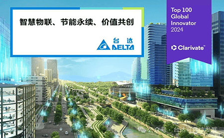 連續(xù)三年入選！臺達(dá)再登全球百強創(chuàng)新機構(gòu)